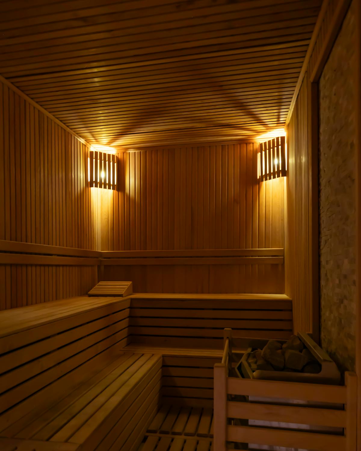 Интерьер русской бани